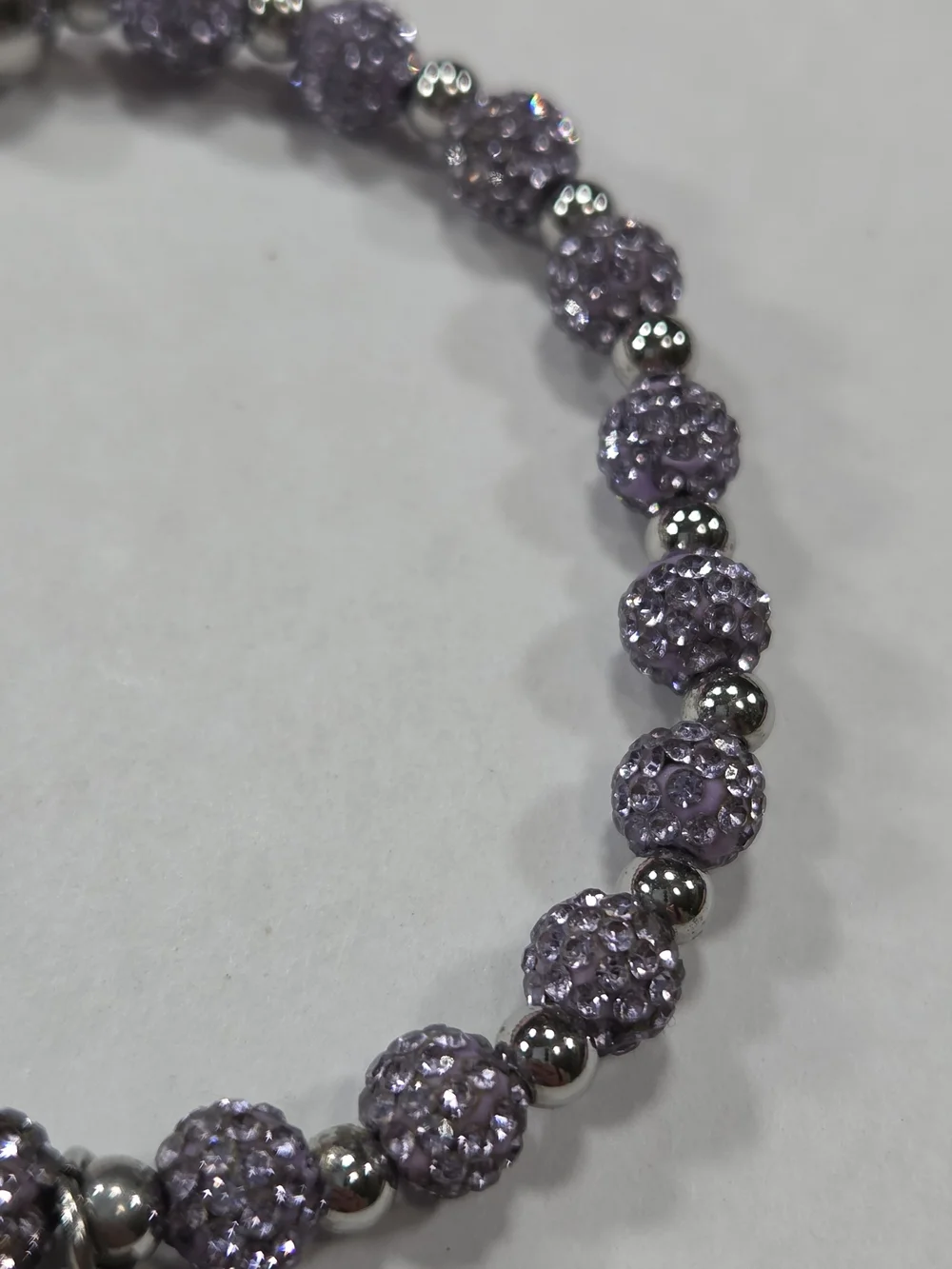 🆕️ NOGU Lilac Purple Crystal Kikiballa Bracelet